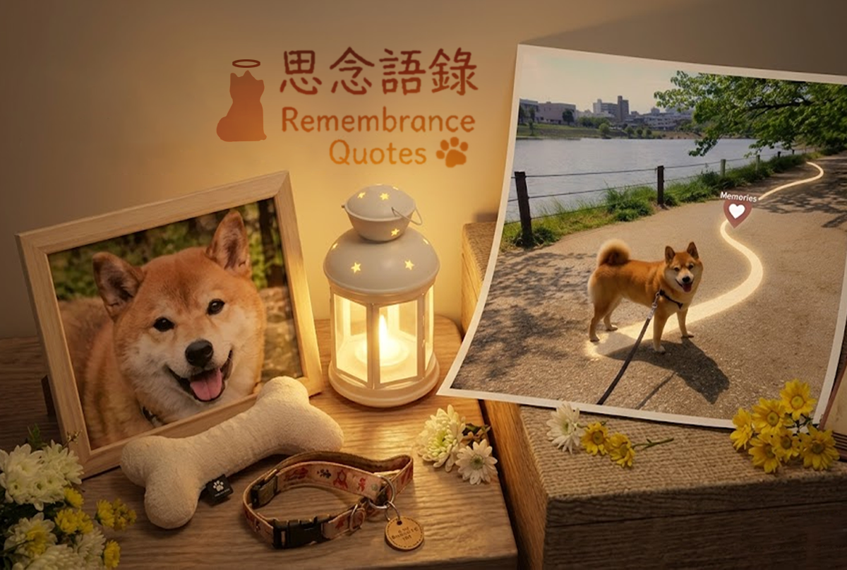 我很想你，請讓我再為你擺上曾經你最愛的食物