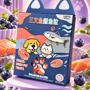 靈寵三文魚鱈魚粒